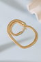 Heliophilia Silver CK9937 Collar Dorado de Metal